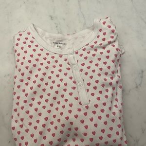 Roller rabbit pink heart pajamas  (100% cotton) SIZE:XS women’s